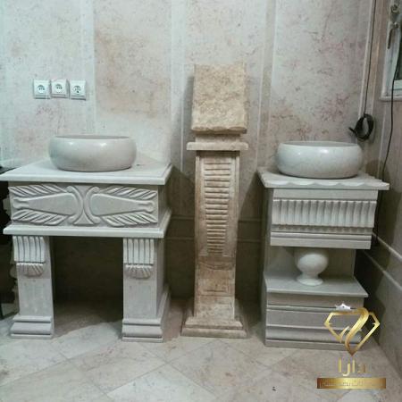 فروشنده بزرگ روشویی سنگی سرویس بهداشتی