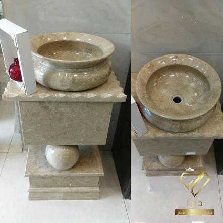بررسی مشخصات روشویی سنگی کاسه ای