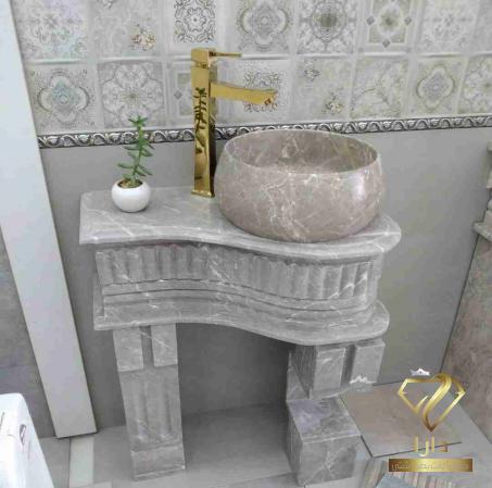 قیمت انواع روشویی سنگی پایه دار