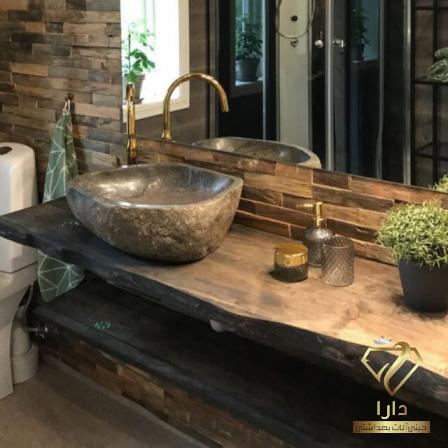 طرح جدید انواع روشویی کابینتی