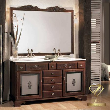 فروشنده روشویی کابینتی دوقلو