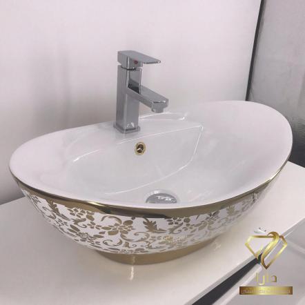 فروشنده عمده روشویی سنگی سفید
