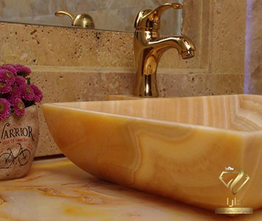 پخش کننده روشویی سنگی ایرانی