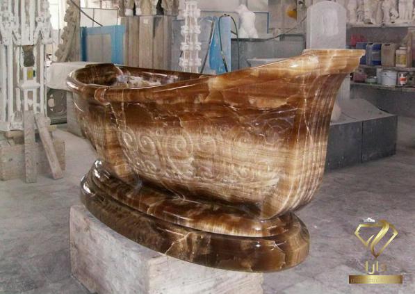 3 مورد از مزایای وان حمام سنگی